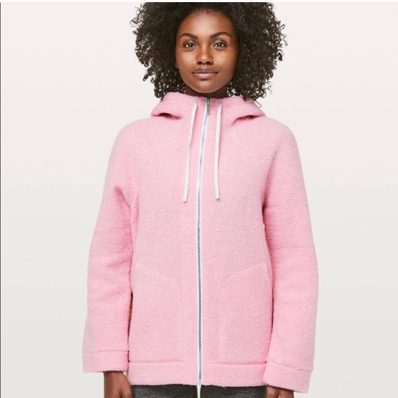 lululemon athletica Jackets & Blazers - Lululemon So Sherpa Hooded Jacket